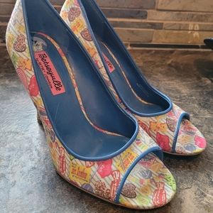 Betsy Johnson Candy Shoes Size 6